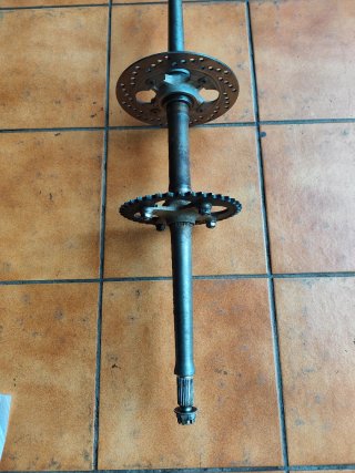 Eje Trasero Honda TRX 400