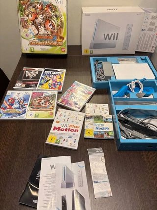 Pack Wii con alfombra y Juegos