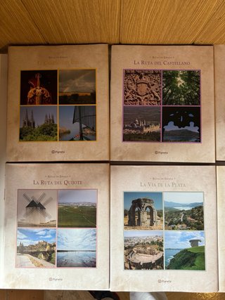 RESERVAS, RUTAS y TESOROS de ESPAÑA 12 libros