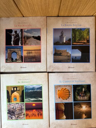 RESERVAS, RUTAS y TESOROS de ESPAÑA 12 libros