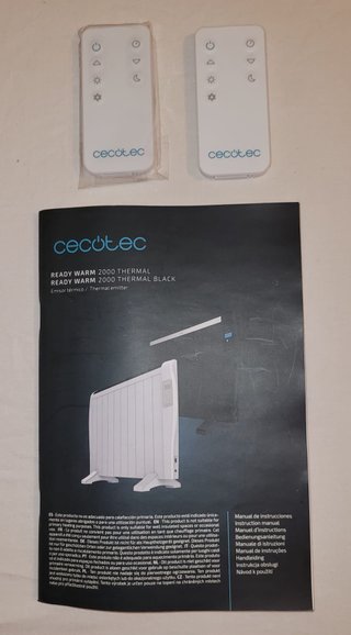 Cecotec Radiador Eléctrico Bajo Consumo 4 elemento