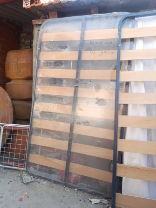 Somier metálico y de madera
