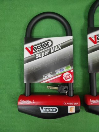 Candado U antirrobo Vector Super Max L y XL