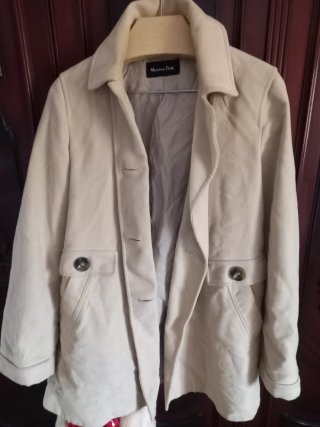 Chaqueta Massimo Dutti Beige Talla S