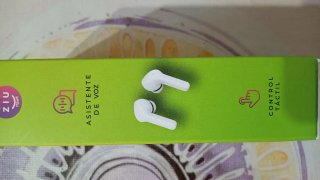 Auriculares Ziu Crystal Bluetooth 5.4 Blancos