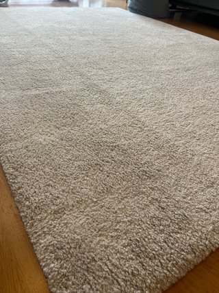 Alfombra IKEA Beige Poliéster