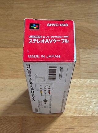 Cable Oficial AV Nintendo Super Famicom