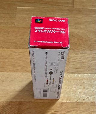 Cable Oficial AV Nintendo Super Famicom