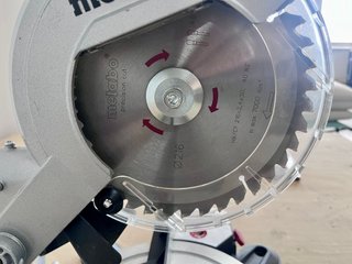 Metabo KS 216 M Lasercut + disco nuevo Ø216 mm