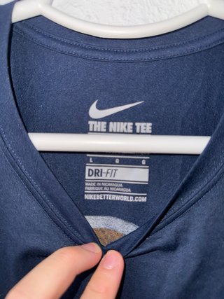 Camiseta Nike Dri-FIT Midland nº5 Azul Marino