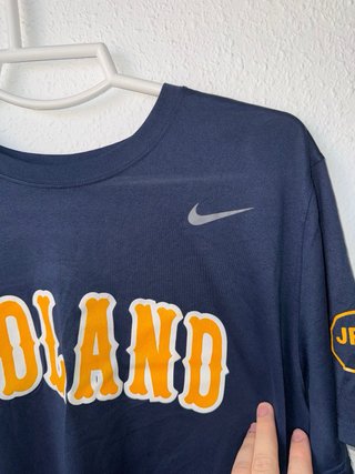 Camiseta Nike Dri-FIT Midland nº5 Azul Marino