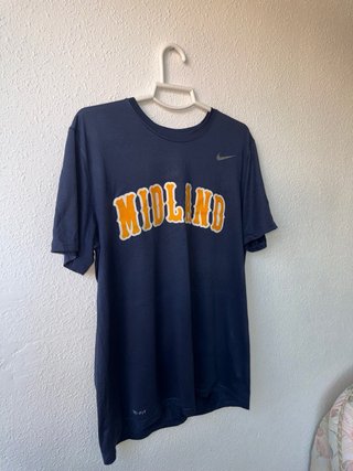 Camiseta Nike Dri-FIT Midland nº5 Azul Marino