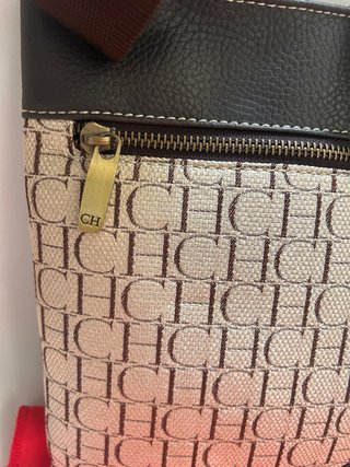 Bolso CH original beige y marrón