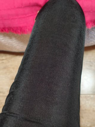 Leggings flare negros