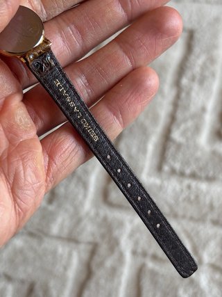 Seiko Lassale Placcato Oro Donna NUOVO NOS 23mm