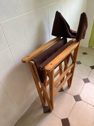Silla Director Plegable Marrón