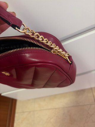Bolso Victoria's Secret Frambuesa y Dorado