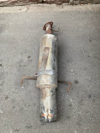 Tubo de escape coche