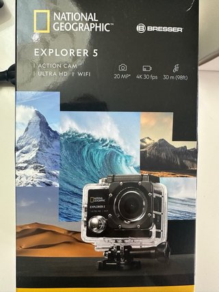 Cámara Deportiva National Geographic Explorer 5 4K