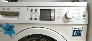 LAVADORA CARGA FRONTAL BOSCH 8 KG A RPM 1400