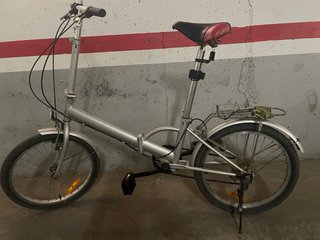 Bicicleta Aluminio Plegable 20’’