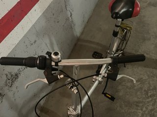 Bicicleta Aluminio Plegable 20’’