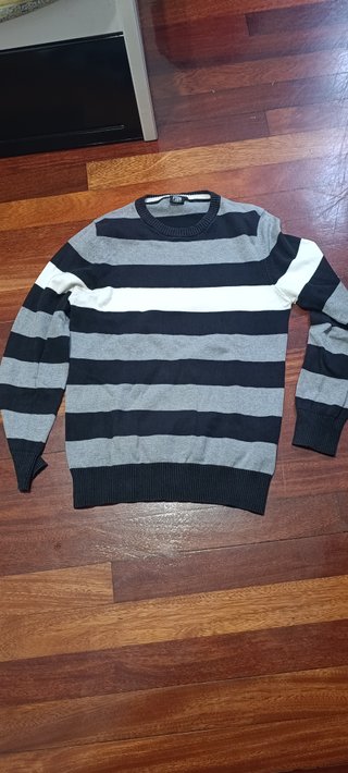 Jersey FSBN rayas negro y gris