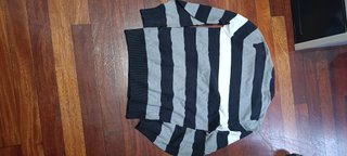 Jersey FSBN rayas negro y gris