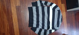 Jersey FSBN rayas negro y gris