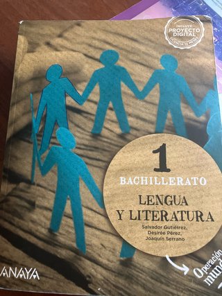 Legua y literatura 1 bachillerato