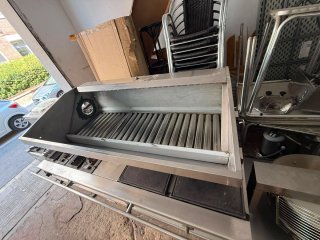 Campana extractora industrial acero inoxidable