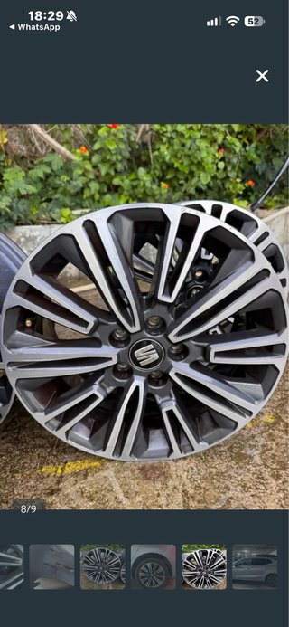 4 Llantas SEAT Ibiza 16” 2020 Nuevas