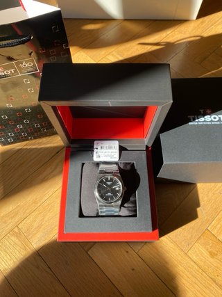 Tissot PRX Powermatic 80 Negro/Plata