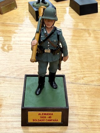 Lote Figuras Plomo Militares Vintage