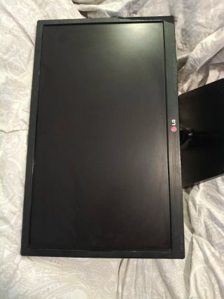 Pantalla LG Negra