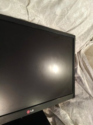 Pantalla LG Negra