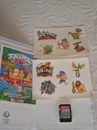 Joe & Mac Caveman Ninja T-Rex Edition Switch