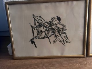 2 Cuadros Toreros Pintados a Mano