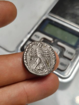 Moneda Romana Siria Hierapolis Macrino