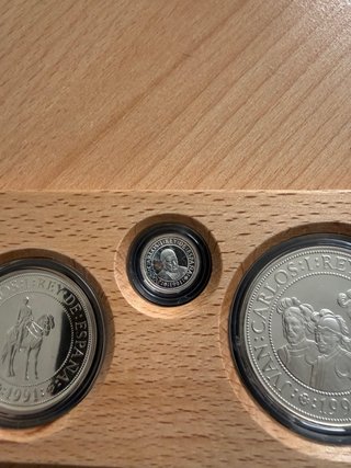 Monedas Plata V Centenario 1991 FNMT
