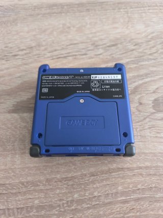 Nintendo Game Boy Advance SP Azul con Caja