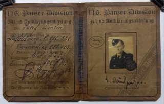 116 Panzer Division. 341 nd Aufklärungsabteilung