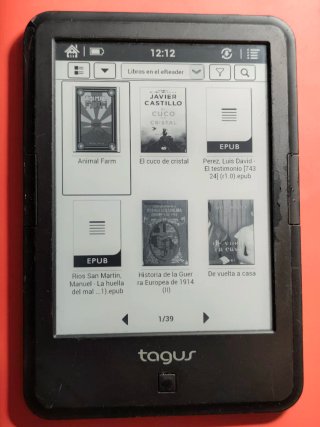 E-Reader Tagus Táctil