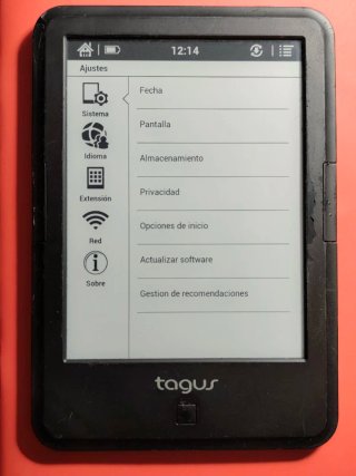 E-Reader Tagus Táctil