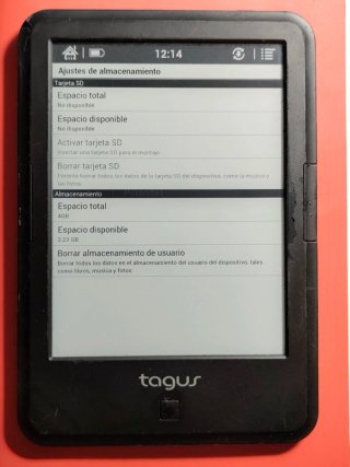 E-Reader Tagus Táctil
