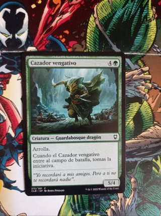 Carta Magic Cazador Vengativo CLB 215/361