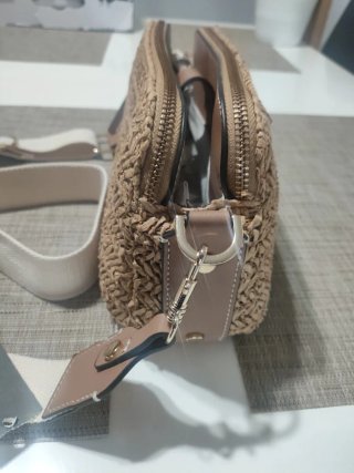 Bolso Parfois Yute Marrón Beige