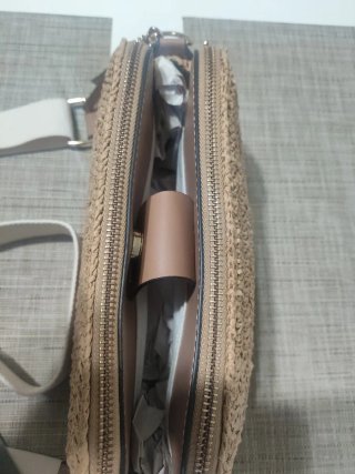 Bolso Parfois Yute Marrón Beige