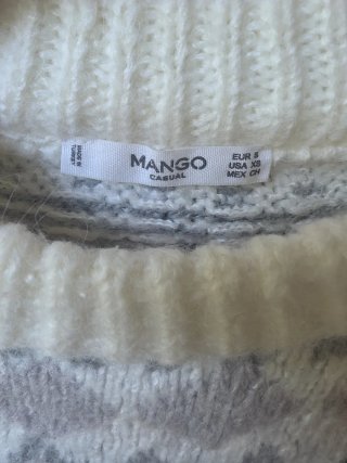 Jersey Jacquard Mango Talla S