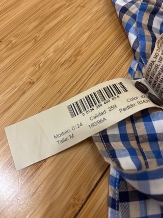 Camisa cuadros Massimo Dutti